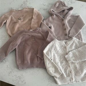 Jamie Kay Girls Knit Sweaters Bundle